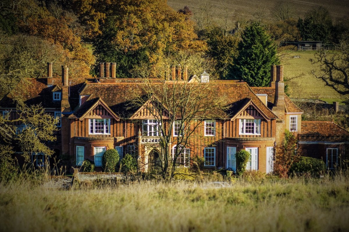 Boxted Hall Manor House with a Pool and Tennis Court, Suffolk